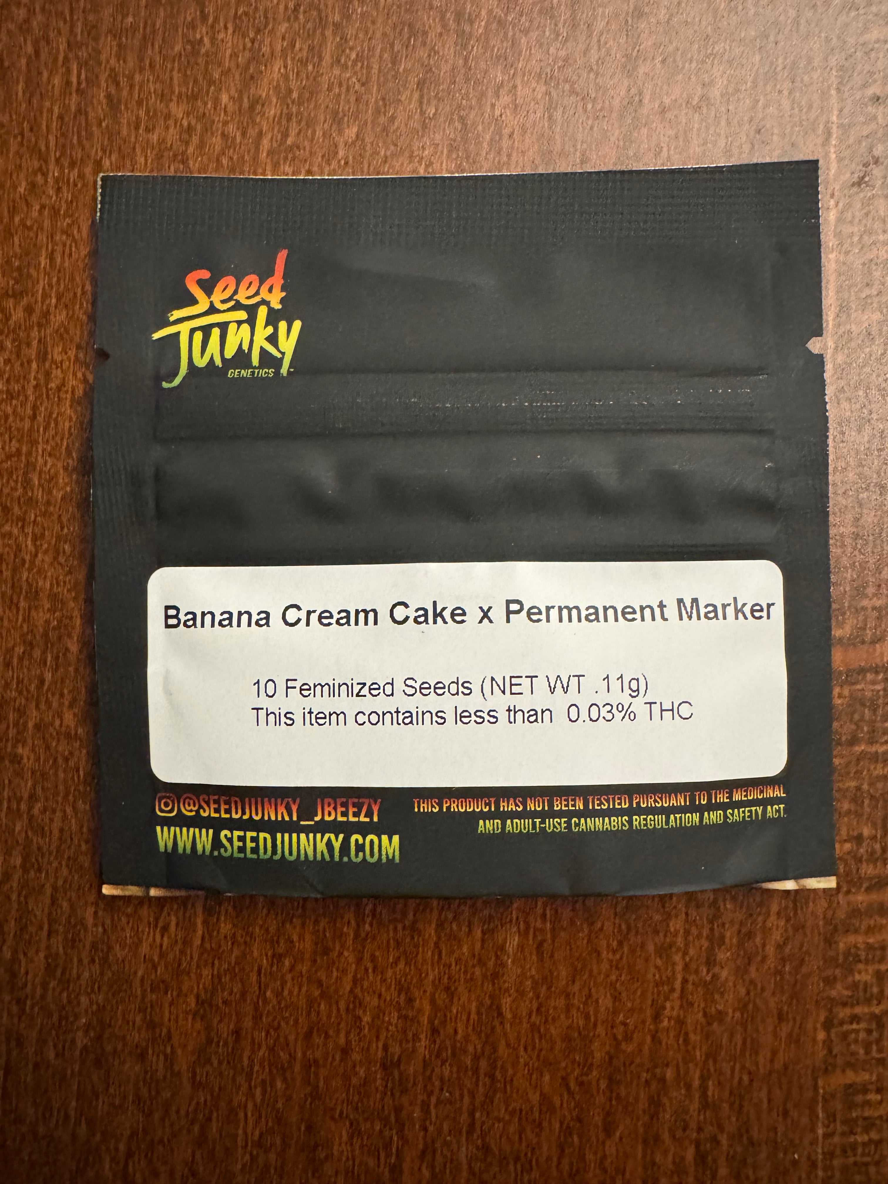 Banana Cream Cake x Permanent Marker (F)